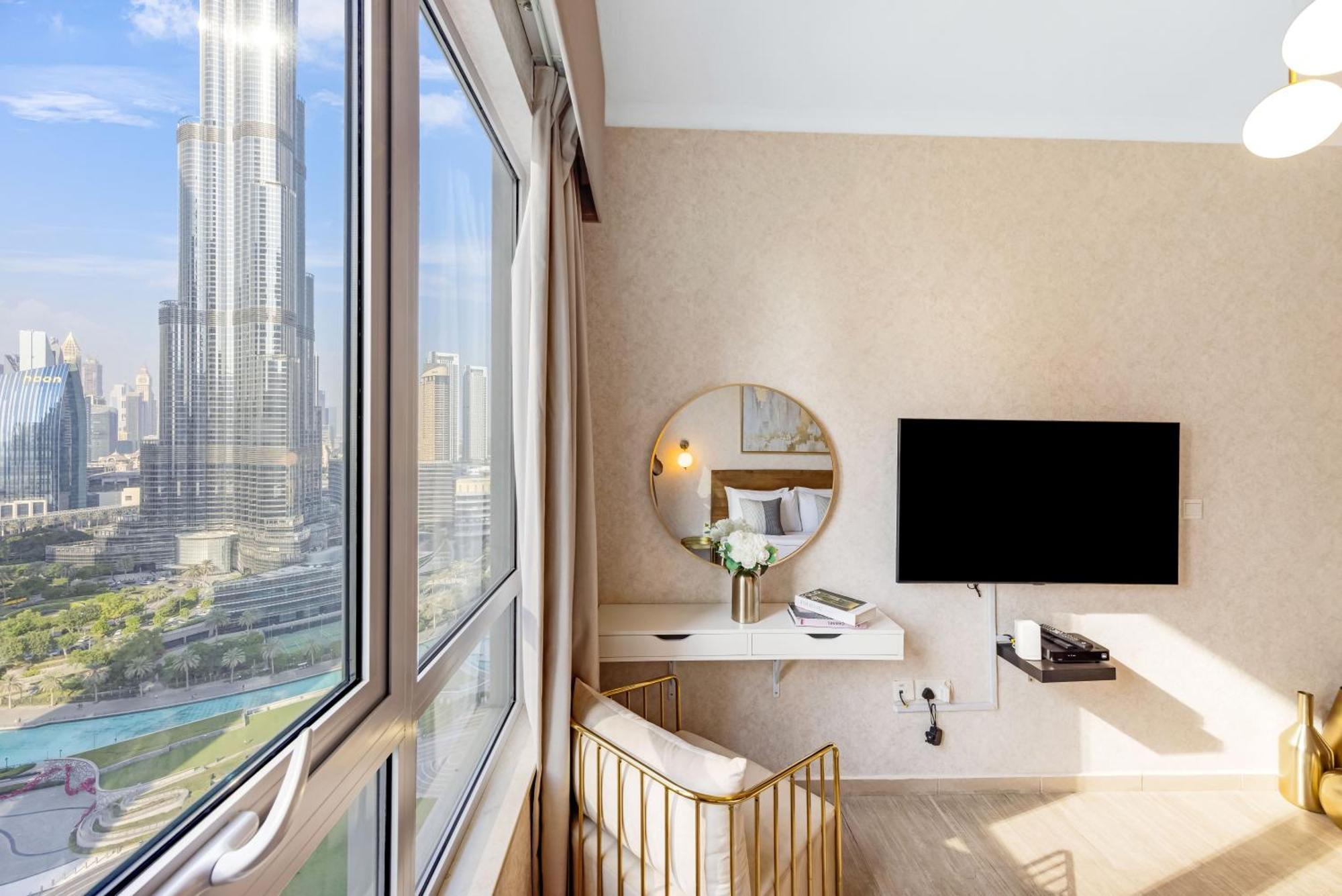 Durrani Homes - Grandiose 5Br Besides Dubai Mall With Burjkhalifa And Fountain View Exterior foto