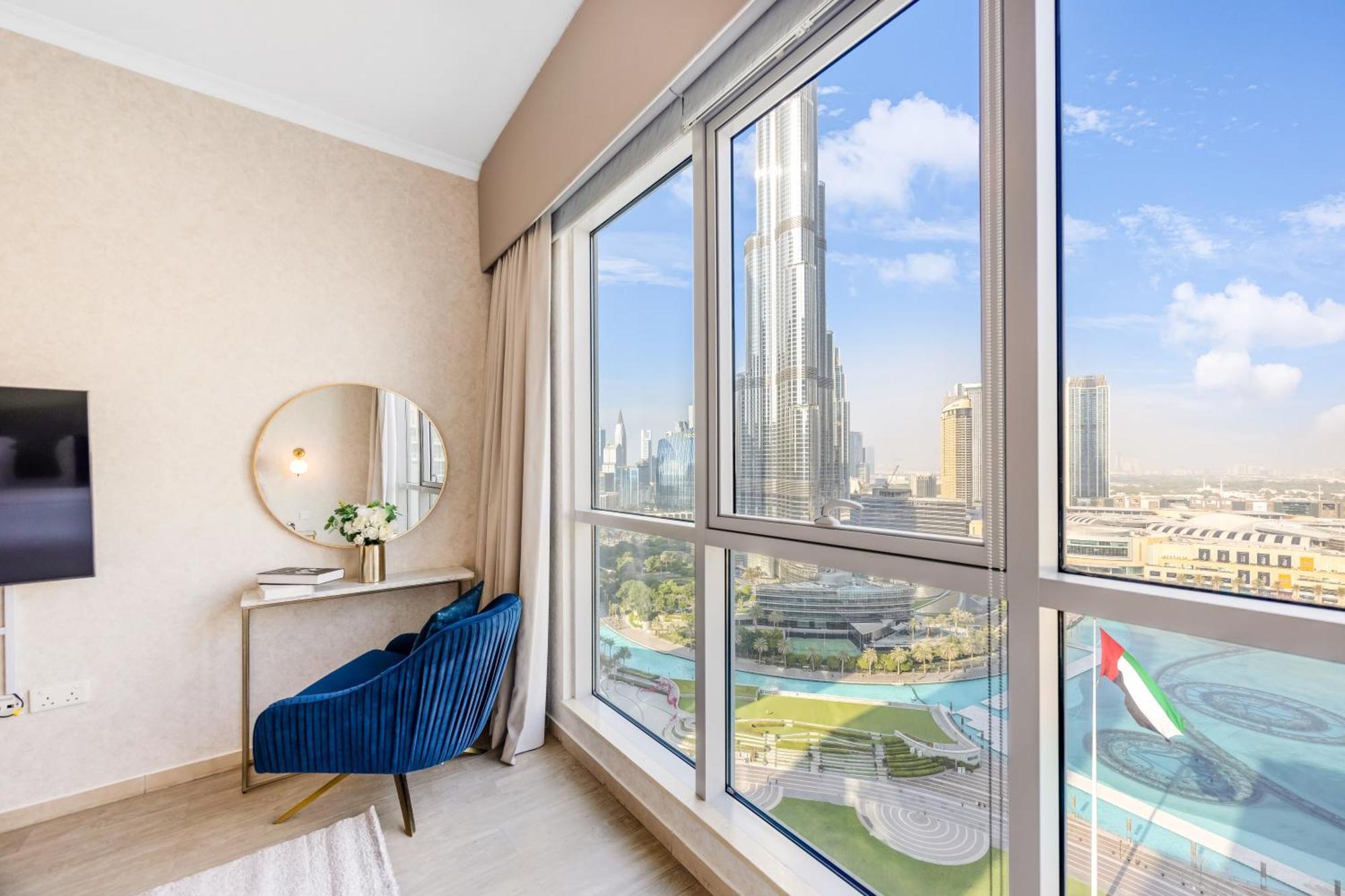 Durrani Homes - Grandiose 5Br Besides Dubai Mall With Burjkhalifa And Fountain View Exterior foto