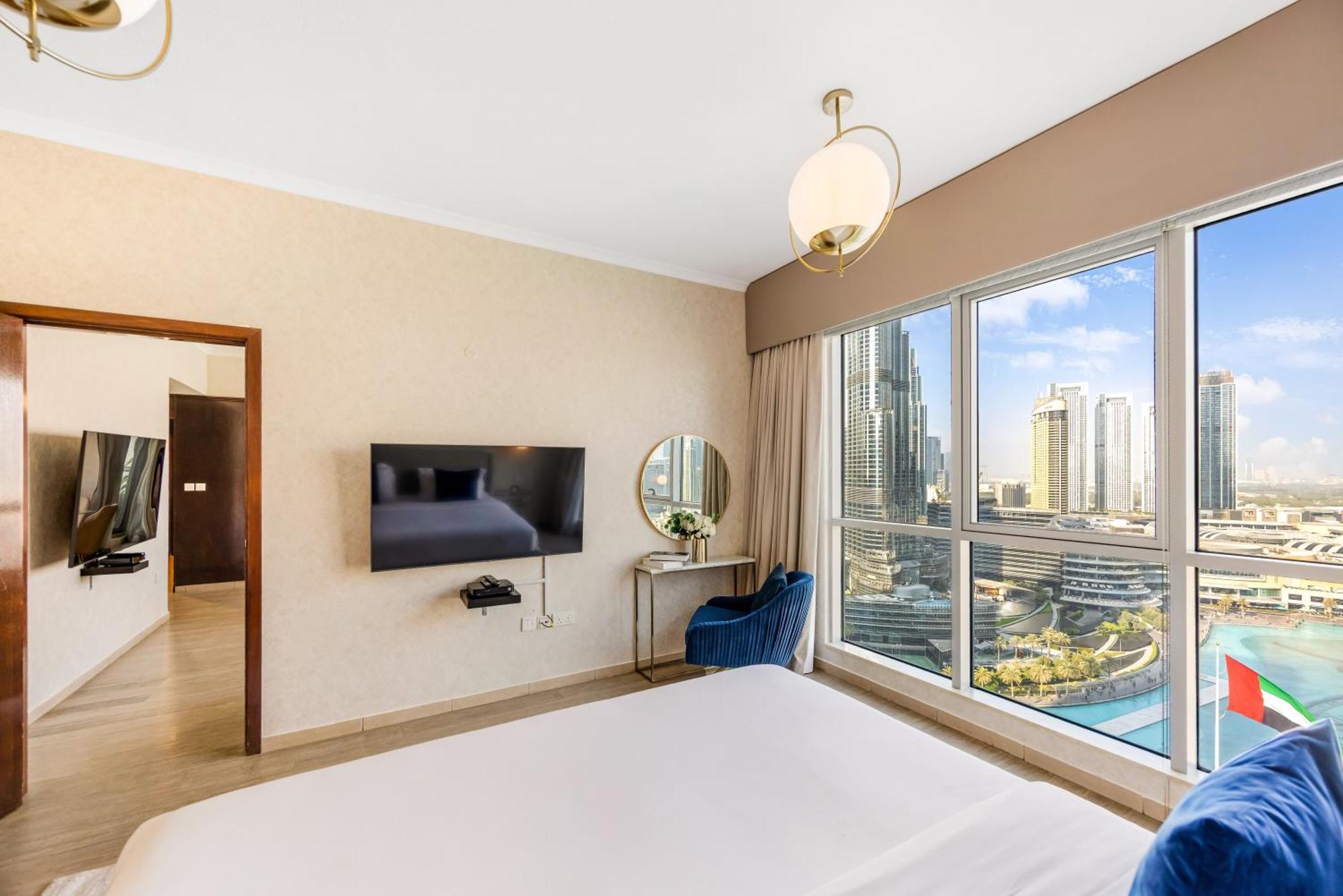 Durrani Homes - Grandiose 5Br Besides Dubai Mall With Burjkhalifa And Fountain View Exterior foto