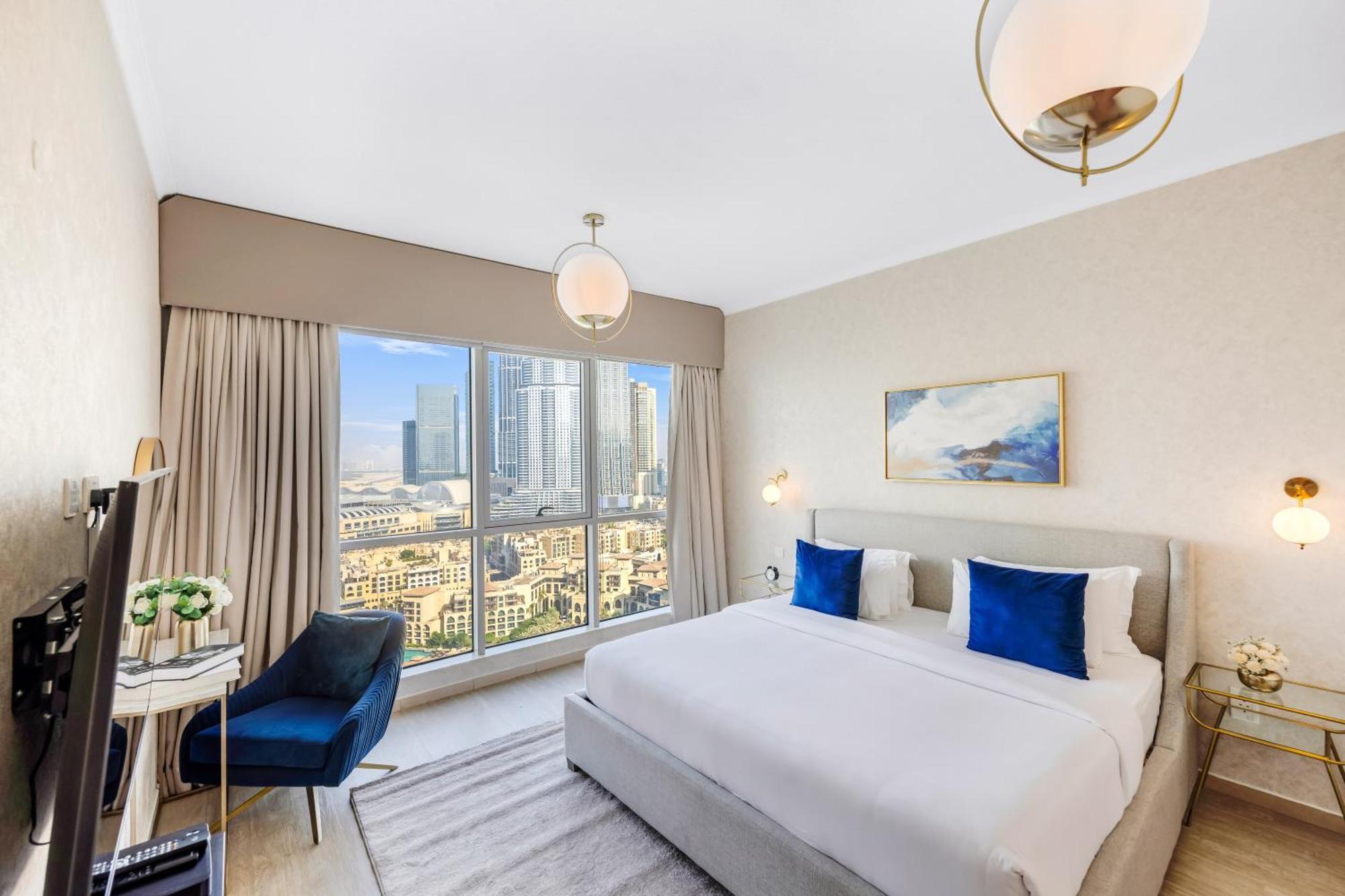 Durrani Homes - Grandiose 5Br Besides Dubai Mall With Burjkhalifa And Fountain View Exterior foto